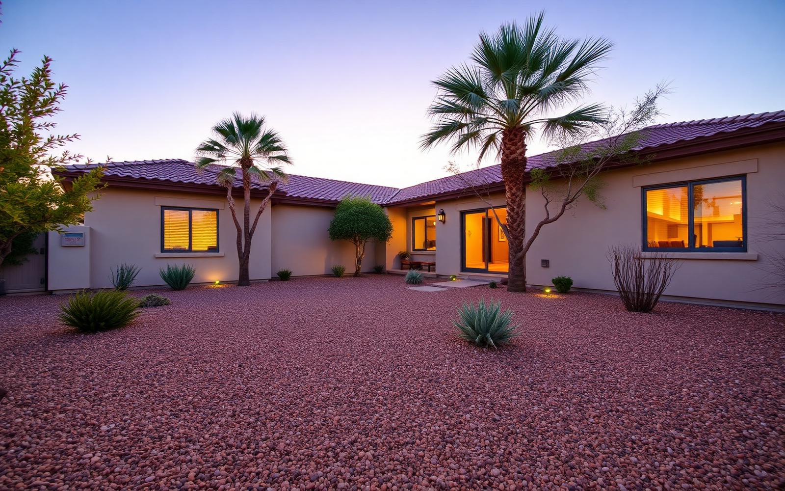Backyard Gravel Installation